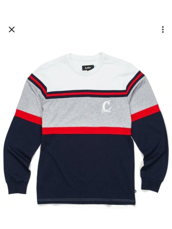 Cookies Other - Cookies Front Runner L/S Jersey Knit COOKIES CLOTHING shirt sz M